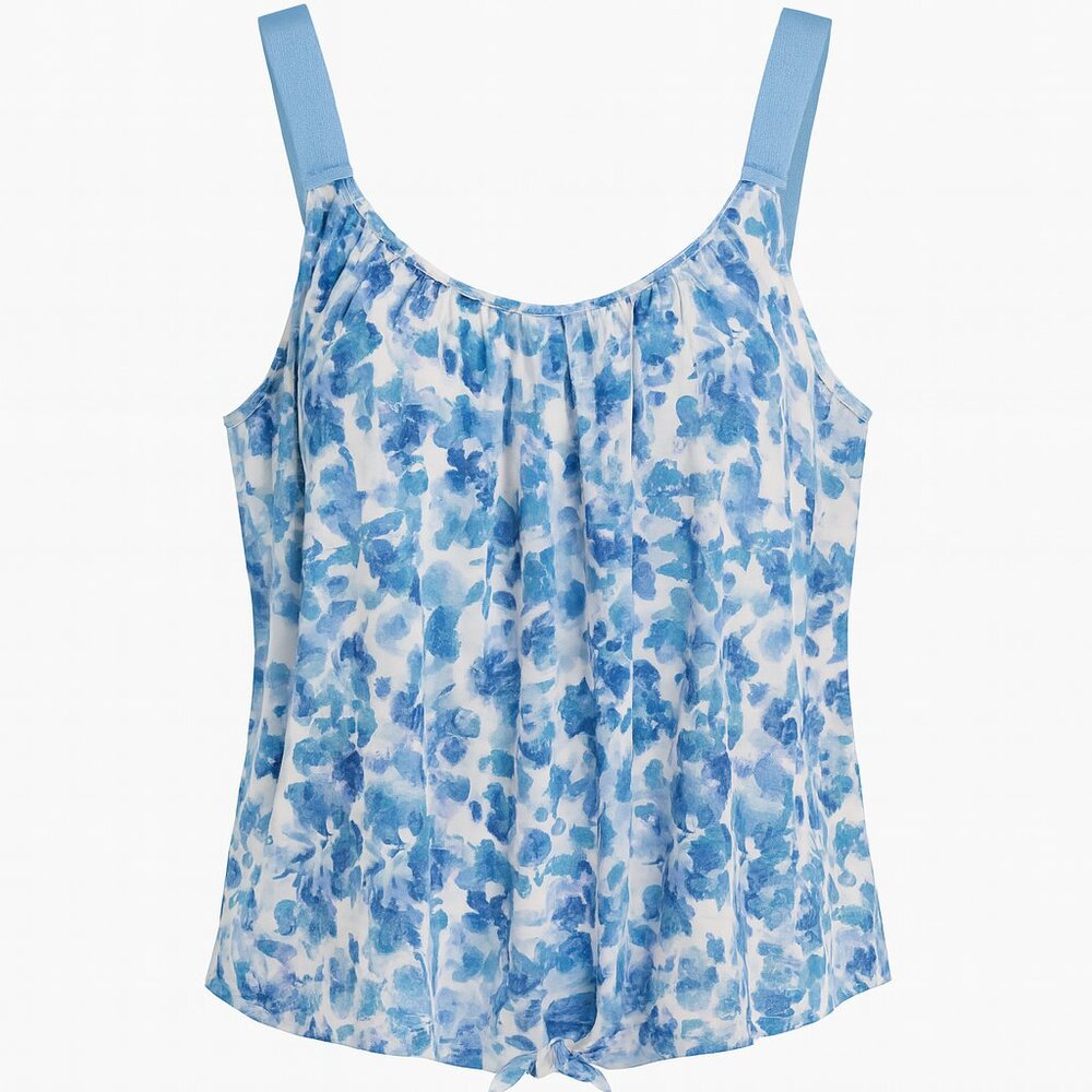 EUC! 🌸💙 Lane Bryant Floral Cami - Size 18